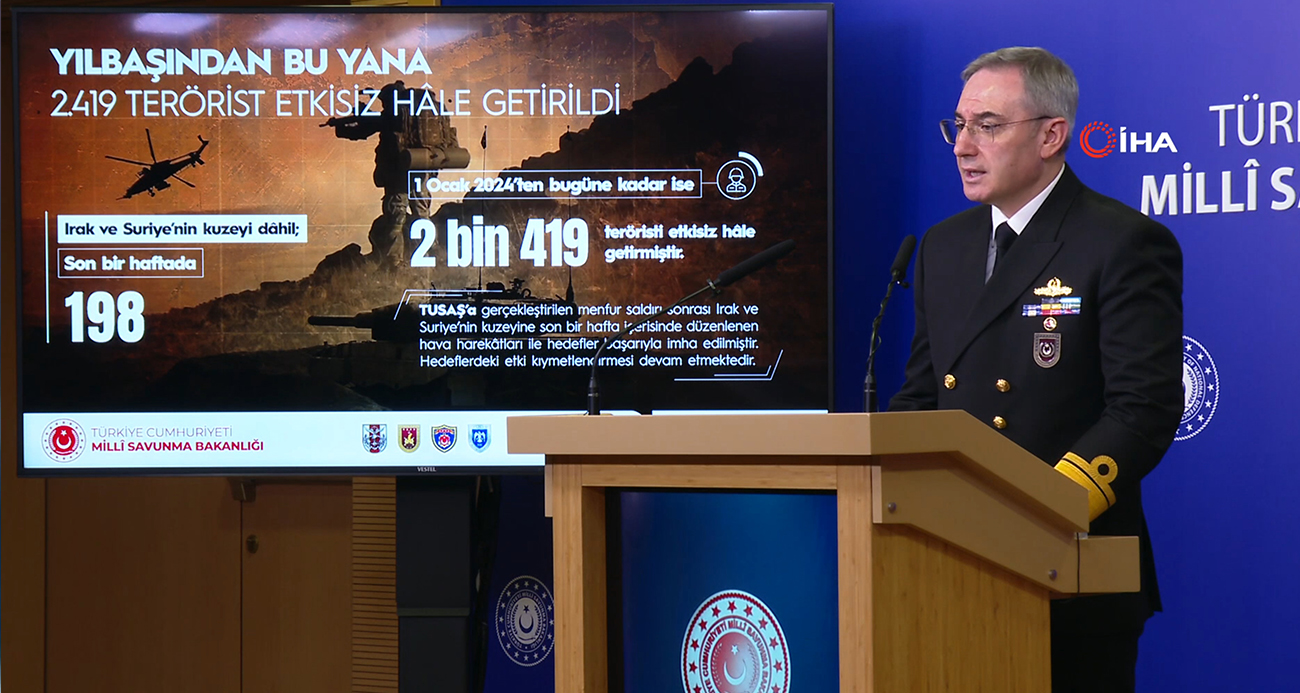 198 Teröristin Etkisiz Hale Getirildiği Açıklandı